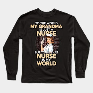 Grandma Nurse Long Sleeve T-Shirt